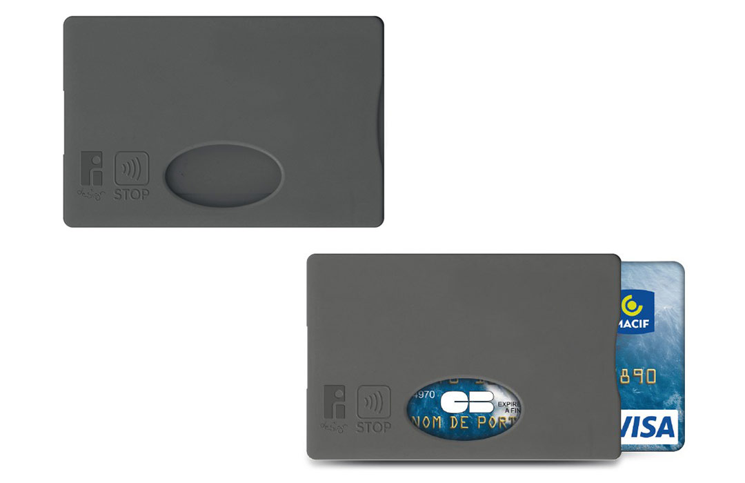 Protège carte bancaire anti-RFID fabrication 100% française