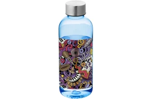 Bouteille personnalisée avec couvercle à visser en acier Spring 600ml