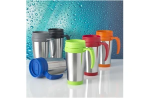 Mug isotherme personnalisé de voyage Sanibel 400ml