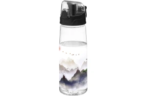 Gourde sport personnalisée à bouton-poussoir Capri 700ml