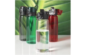 Gourde sport personnalisée à bouton-poussoir Capri 700ml