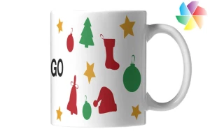 Mug publicitaire personnalisé 330ml pour marquage sublimation 