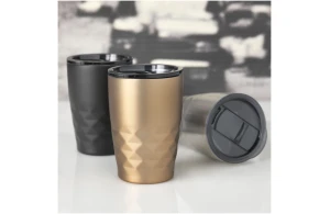 Mug isotherme personnalisé acier inoxydable Geo 350 ml