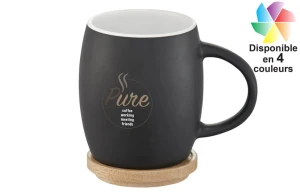 Mug personnalisé en céramique Hearth 400ml