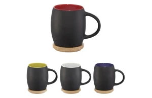 Mug personnalisé en céramique Hearth 400ml