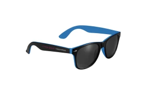 Lunettes de soleil personnalisées au style rétro bicolore