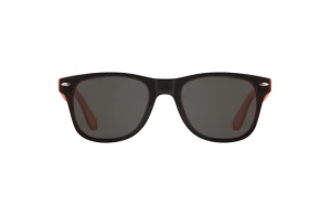 Lunettes de soleil personnalisées au style rétro bicolore