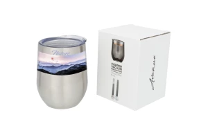 Tasse isotherme personnalisée avec isolation par le vide Corzo 350ml