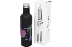 Bouteille isotherme personnalisée Pinto acier inoxydable double paroi 750ml