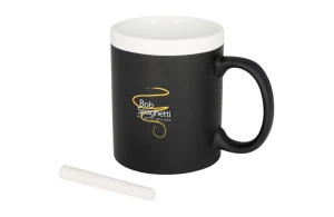 Mug personnalisé céramique ardoise Chalk 330ml