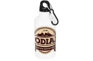 Gourde personnalisée en aluminium Oregon pour sublimation 400ml