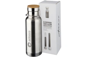 Bouteille isotherme personnalisée à double-paroi en acier inoxydable 480ml