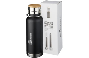 Bouteille isotherme personnalisée à double-paroi en acier inoxydable 480ml