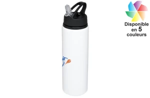 Gourde sport en aluminium bec à bascule Fitz 800 ml