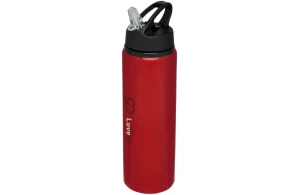 Gourde sport personnalisée en aluminium bec à bascule Fitz 800 ml