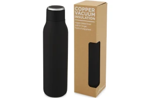 Bouteille isotherme personnalisée en acier inoxydable Marka 600 ml