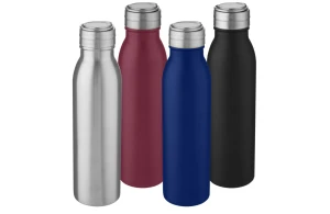 Bouteille personnalisée Harper acier inoxydable et boucle métallique 700 ml