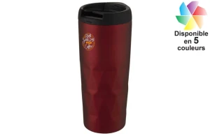 Mug isotherme personnalisé Prisme isolation par vide et couche cuivre 450 ml 