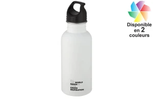 Gourde en acier inoxydable Luca 500 ml publicitaire personnalisée 