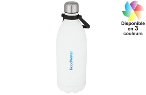 Bouteille isotherme Cove en acier inoxydable  1,6 litre publicitaire personnalisée 