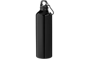 Gourde personnalisée aluminium recyclé certifié avec mousqueton 770 ml