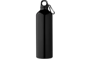 Gourde personnalisée aluminium recyclé certifié avec mousqueton 770 ml