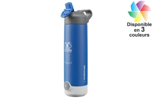 Gourde isotherme intelligente HidrateSpark® TAP 592 ml publicitaire personnalisée 