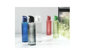 Bouteille d'eau personnalisée Sky de 650 ml en plastique recyclé