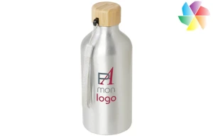 Gourde publicitaire personnalisée en aluminium recyclé Malpeza de 500 ml 
