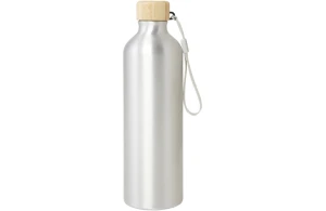 Bouteille d'eau personnalisée en aluminium recyclé certifié Malpeza de 770 ml