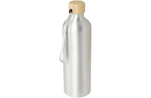 Bouteille d'eau personnalisée en aluminium recyclé certifié Malpeza de 770 ml