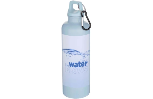 Gourde Oregon en plastique recyclé certifié avec mousqueton 750 ml