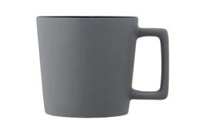 Tasse publicitaire Cali en céramique finition mate 370 ml