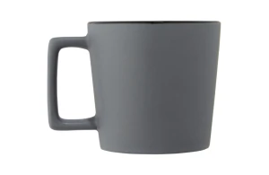 Tasse publicitaire Cali en céramique finition mate 370 ml