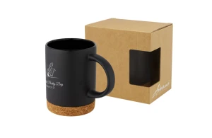 Tasse personnalisée céramique Neiva avec base liège 425 ml