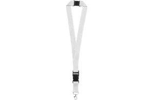 Cordon tour de cou personnalisé yogi lanyard avec boucle détachable