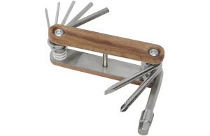 Outil multifonction personnalisé pour vélo en bois Fixie 8 fonctions