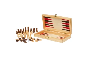 Boite multi jeu en bois 3 en 1 Mugo