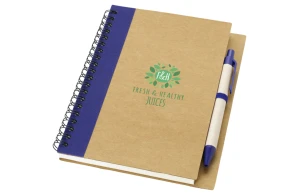 Carnet de notes personnalisé à spiral A6 recyclé avec stylo priestly