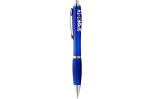 Stylo publicitaire Nash avec corps et grip coloré