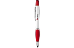 Stylo stylet personnalisé Nash avec surligneur