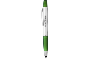 Stylo stylet personnalisé Nash avec surligneur