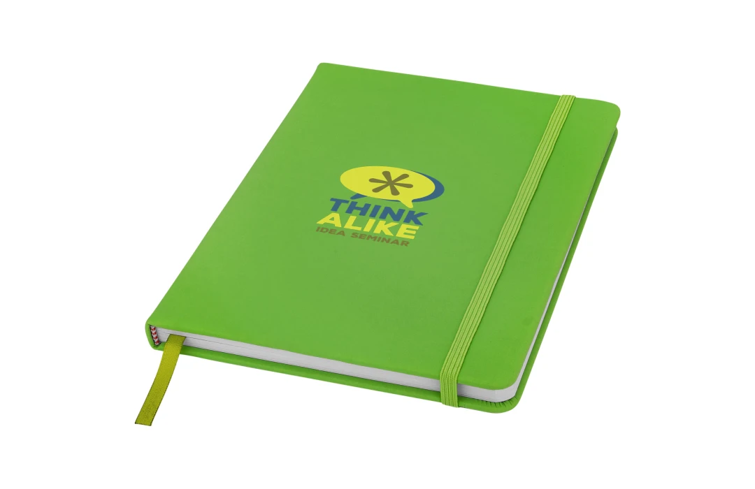 Carnet Whitelines publicitaire - Carnet Leuchtturm personnalisé