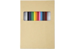 Coffret de crayons de couleur avec bloc de coloriage et dessin