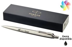 Parure de stylo bille Parker personnalisé avec encre gel noir 