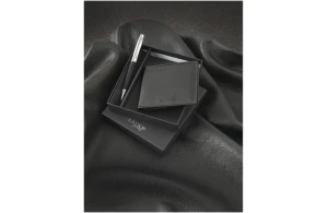 Parure de stylo bille coffret cadeau avec portefeuille Baritone