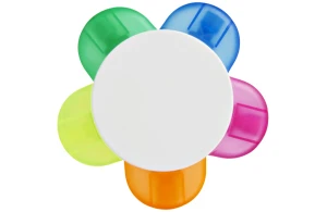 Surligneur stabilo Flower 5 couleurs