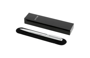 Parure de stylo bille premium chrome brillant Cepheus