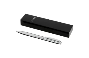 Parure de stylo bille premium chrome brillant Cepheus