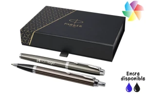 Stylo publicitaire Flore  beau stylo personnalisé chic